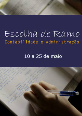 Licenciatura em Contabilidade e Administração - Escolha de ramo