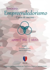 Seminário Empreendedorismo e casos de sucesso