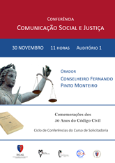 Conferência Comunicação Social e Justiça