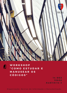 Workshop “Como estudar e manusear os Códigos”