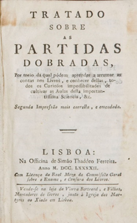 livro tratado sobre as partidas dobradas m