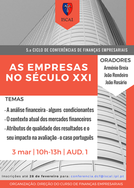 Conferência - As Empresas no séc. XXI