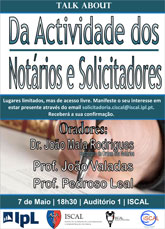 Da Atividade dos Notários e Solicitadores