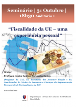 "Fiscalidade da UE - uma experiência pessoal"