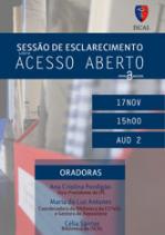 Sessão de Esclarecimento sobre Acesso Aberto