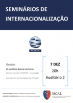 Seminários de Internacionalização - AGEPOR