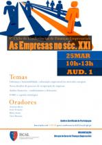 As Empresas no sec. XXI - 3ª Conferência