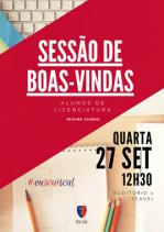 [ISCAL] Sessão de boas-vindas aos novos alunos (licenciatura) - regime diurno