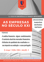 As Empresas no séc. XXI - 3.ª conferência
