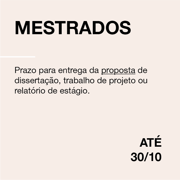 mestrados