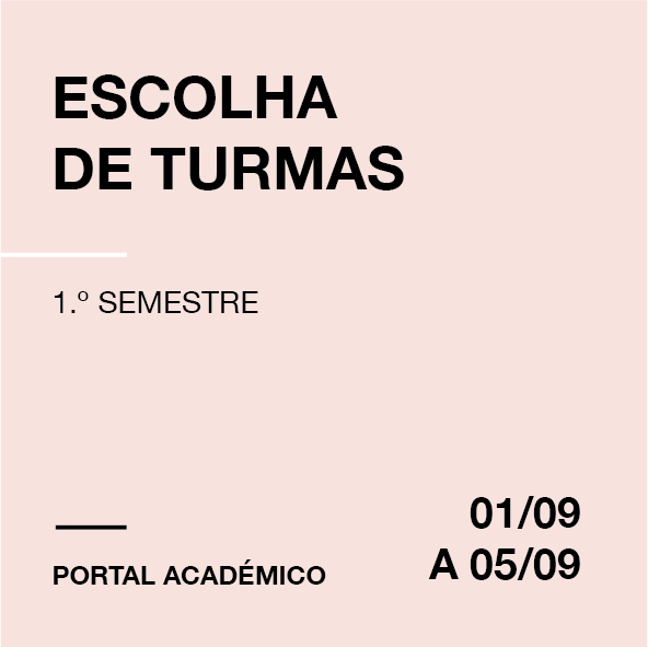 escolha de turmas