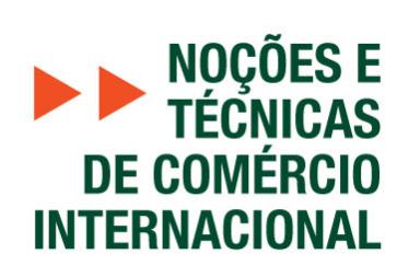 Seminário de Noções e Técnicas de Comércio Internacional