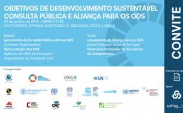 Objetivos de Desenvolvimento Sustentável - Consulta Pública e Aliança para os ODS