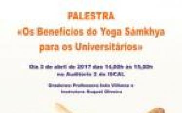 Palestra "Os benefícios do Yoga Sámkhya para os Universitários"