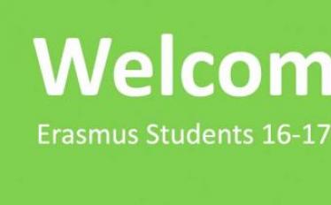 Welcome Session Erasmus Students