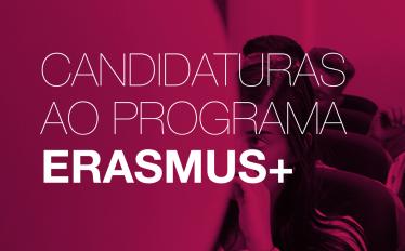 CANDIDATURAS AO PROGRAMA ERASMUS+