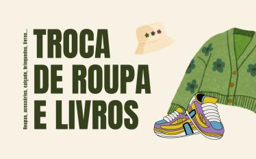 troca de roupa e livros